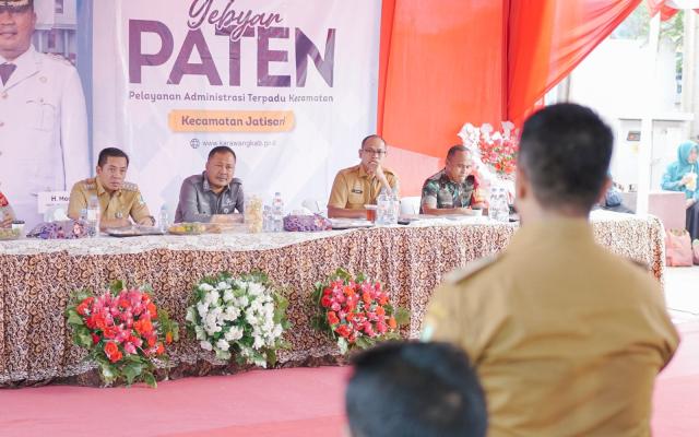 Gebyar Paten Jatisari, Bupati Aep: Perkuat Kolaborasi Untuk Layanan Publik